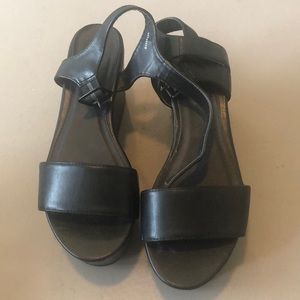 Black Platform Sandals